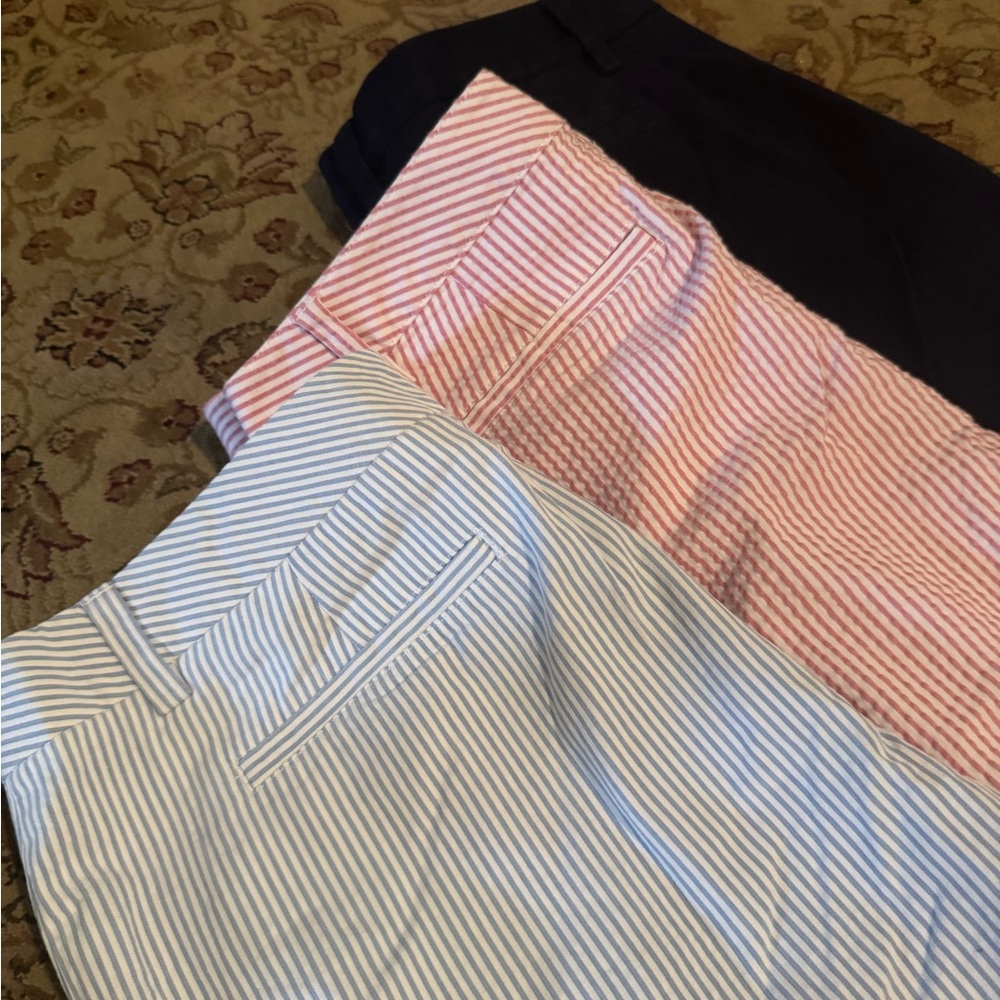 Lands' End Casual Mid-Rise Pants - 3 pairs! All brand new!